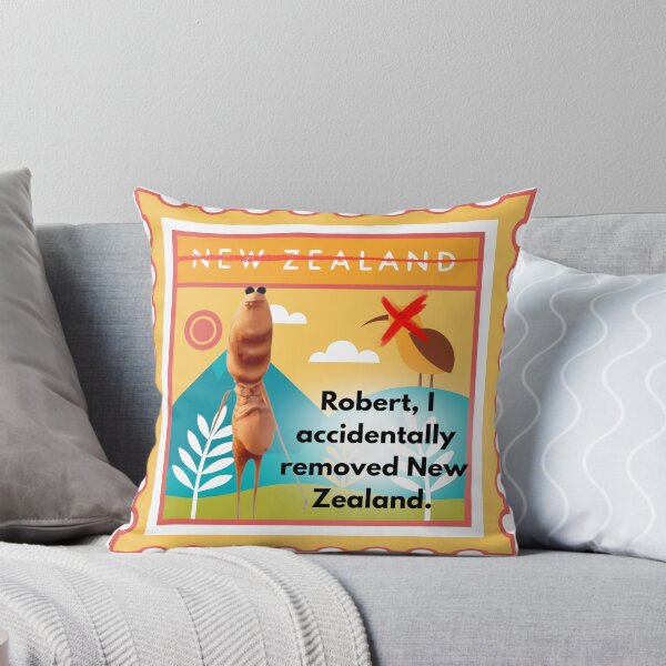 Item preview, No More New Zealand | Marcus the Worm Graphic  designed and sold by ObviAshley.