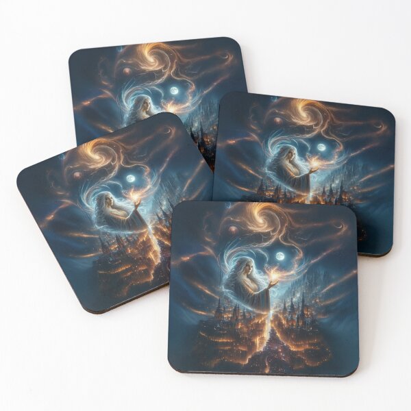 Item preview, The Celestial Oracle: Keeper of the Cosmic Path designed and sold by The Digital Compass.