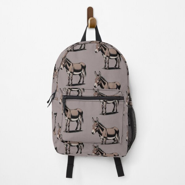 Item preview, Hand-Drawn Donkey Illustration – Vintage Style Farm Animal Artwork designed and sold by Royalsticker.