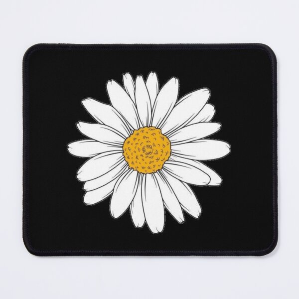 Item preview, White Daisy Flower - Simple Botanical Nature Art designed and sold by DESIGN DIMENSION .