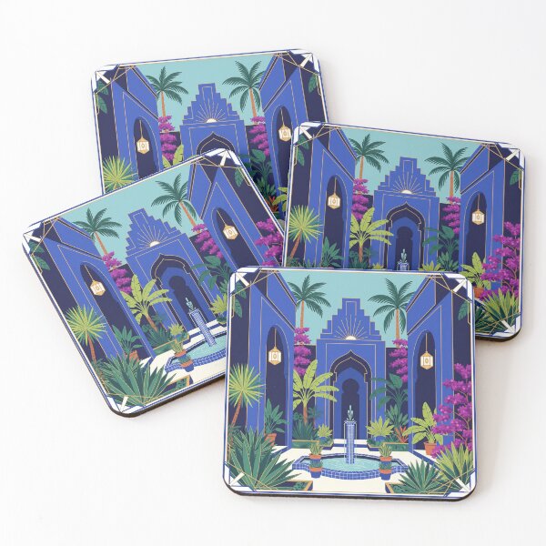 Item preview, Majorelle Gardens designed and sold by madkeenoff.