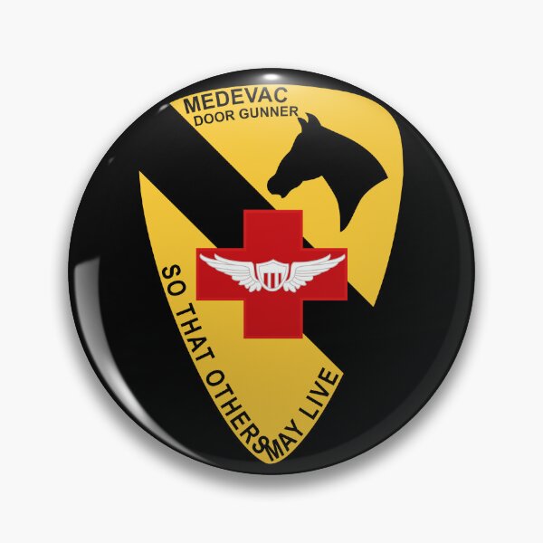 Item preview, Army - Medevac - Door Gunner  - 1st Cavalry - Vietnam wo Txt designed and sold by Military Insignia Products.