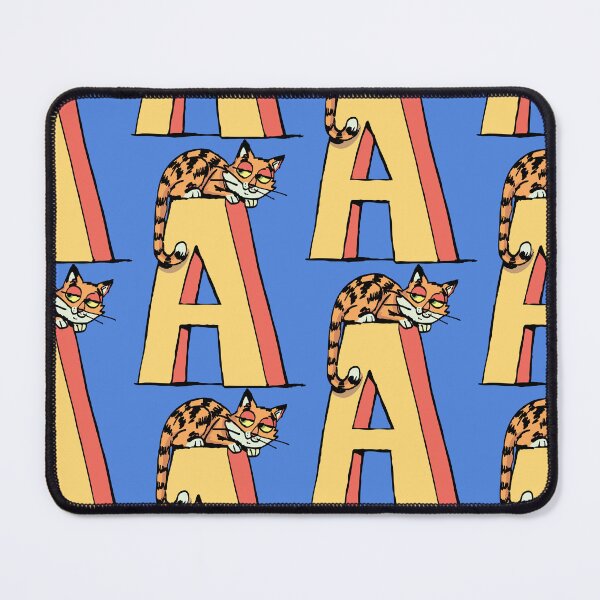 Item preview, Cat is napping on the letter A designed and sold by duxpavlic.