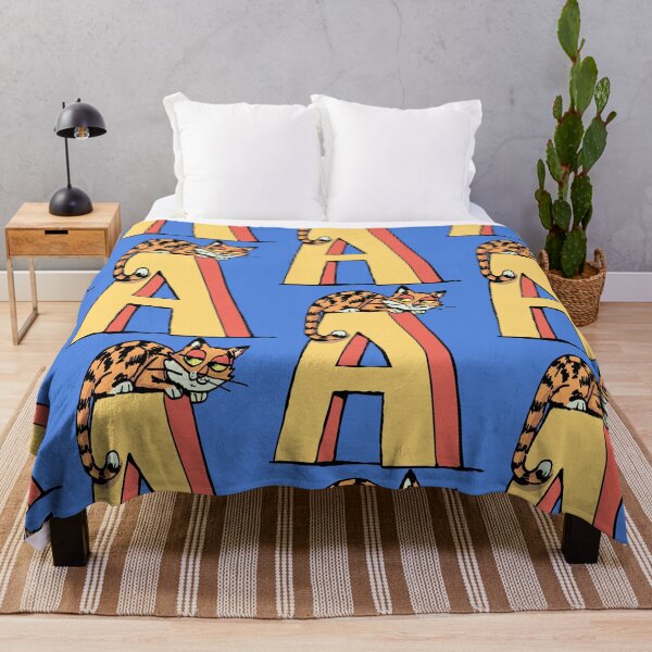 Item preview, Cat is napping on the letter A designed and sold by duxpavlic.