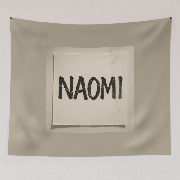 Item preview, Naomi — Zen Ink + Gold Kintsugi designed and sold by VoidBloom Studio.