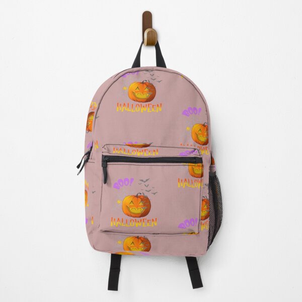Item preview, Glowing Pumpkin & Flying Bats – Spooky Halloween VibesCitrouille Magique et Chauves-souris – Halloween Mystérieux designed and sold by Drawingshirts.