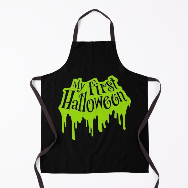 Item preview, My First Halloween Graffiti Drops Slime Milestone Celebration designed and sold by shirt-o-mat.