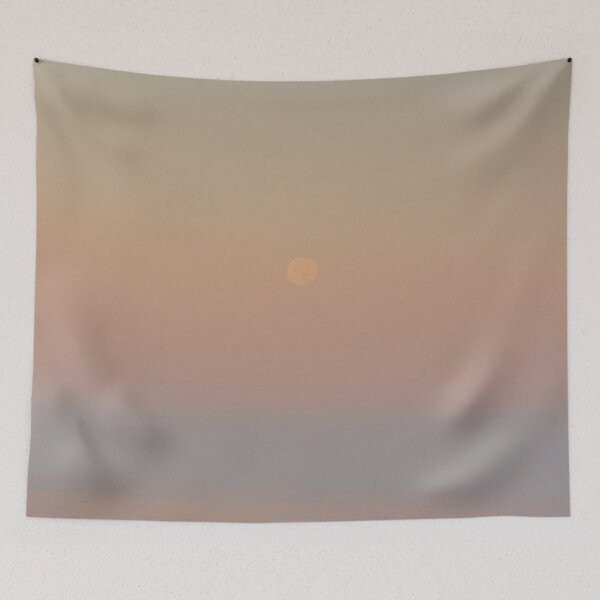 Item preview, Moonset-Moonset Photograph-Moon-Sea And Moon-Tranquility-Serenity-Quietness designed and sold by TessAndre.