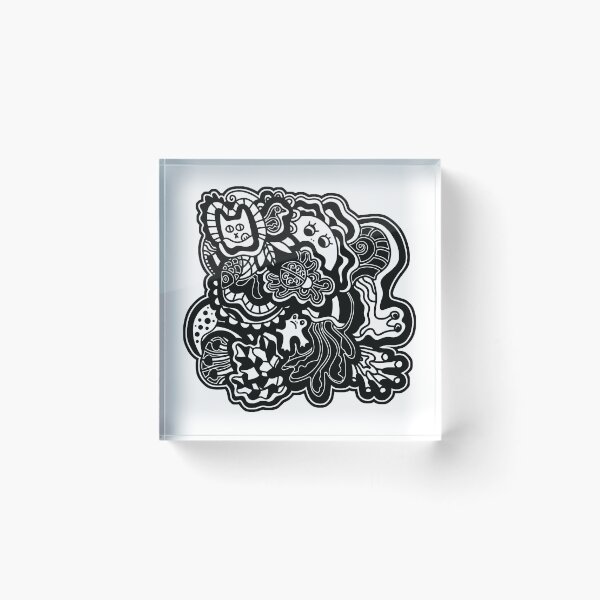 Item preview, Abstraction Doodle Composition all sorts of things designed and sold by alina-k-design.