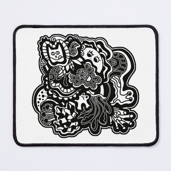 Item preview, Abstraction Doodle Composition all sorts of things designed and sold by alina-k-design.