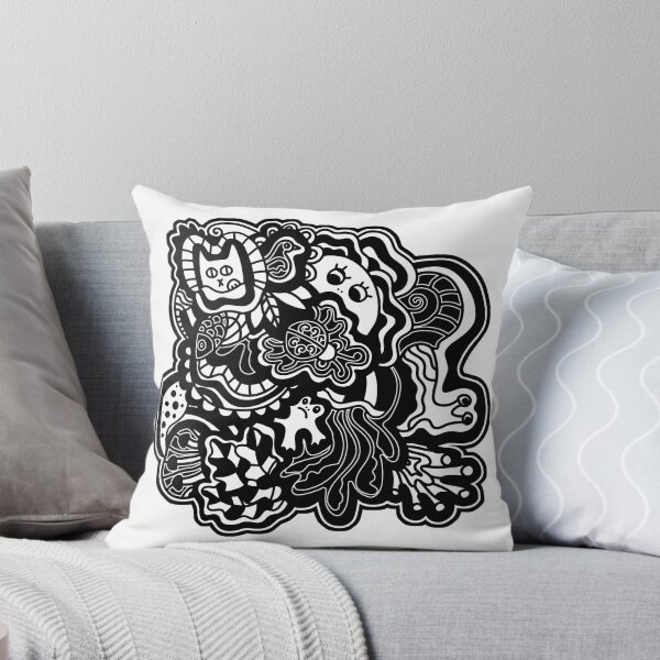 Item preview, Abstraction Doodle Composition all sorts of things designed and sold by alina-k-design.