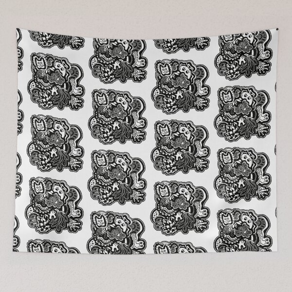 Item preview, Abstraction Doodle Composition all sorts of things designed and sold by alina-k-design.