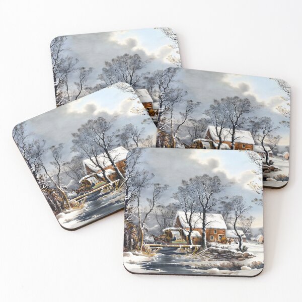 Item preview, Winter in the Country - Old Grist Mill designed and sold by Jon-Baran.