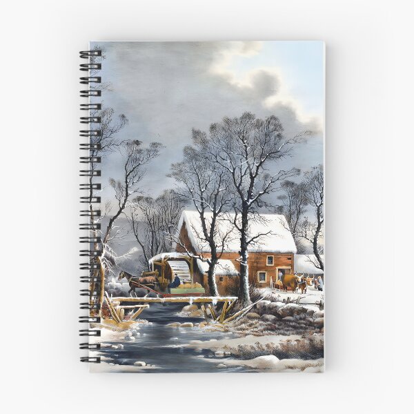 Item preview, Winter in the Country - Old Grist Mill designed and sold by Jon-Baran.