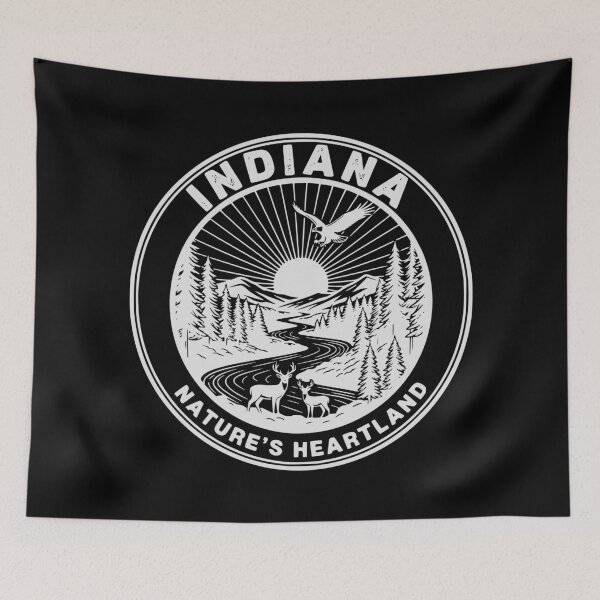 Item preview, Indiana Nature's Heartland: Vintage Wildlife designed and sold by Gustavo Navarro.