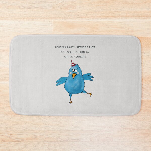Item preview, Scheiss Party Funny Work Bird  designed and sold by Thiserkesop.