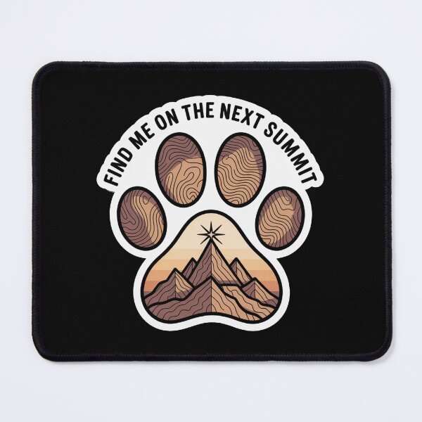 Item preview, Hiking Adventure Dog Farewell Find Me on the Next Summit designed and sold by Blok45.
