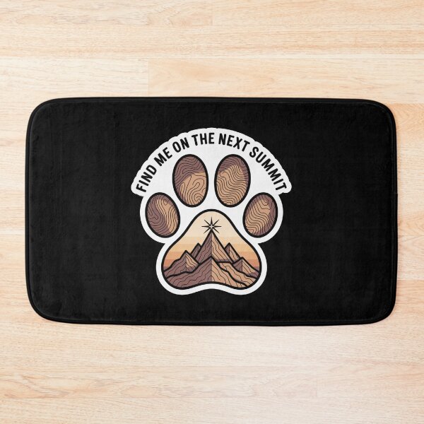 Item preview, Hiking Adventure Dog Farewell Find Me on the Next Summit designed and sold by Blok45.