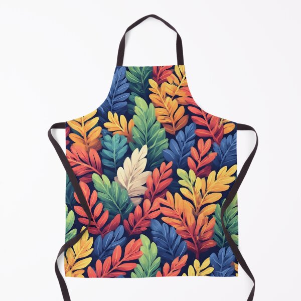 Item preview, Vibrant Laurel Leaf Print Botanical Foliage Multicolor Leaves designed and sold by LeafPrints.