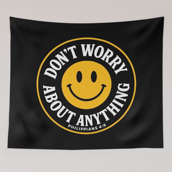 Item preview, Philippians 4:6 Don’t Worry About Anything designed and sold by plushism.