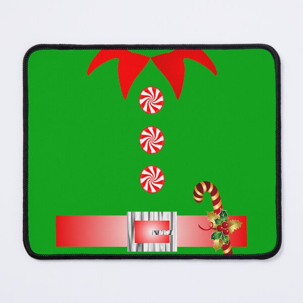 Item preview, ugliest kawaii cute cartoon merry christmas elf costume designed and sold by LEILA ART SPACE.