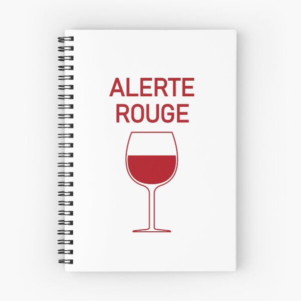 Item preview, Red Alert Bordeaux Burgundy Bottle Wine France Grapes designed and sold by PB Mary.