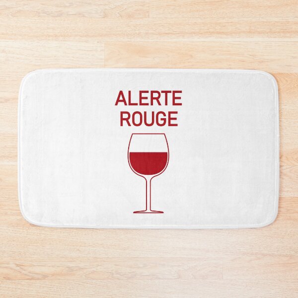 Item preview, Red Alert Bordeaux Burgundy Bottle Wine France Grapes designed and sold by PB Mary.