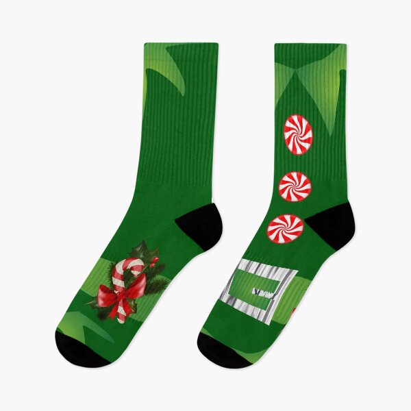 Item preview, ugliest green elf Holiday  Merry Christmas Santa's helper elf designed and sold by LEILA ART SPACE.
