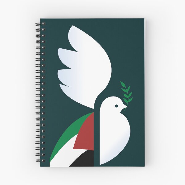Item preview, Free Palestine Peace Dove with Olive Branch – Minimalist Symbol of Hope and Freedom designed and sold by elgreko.