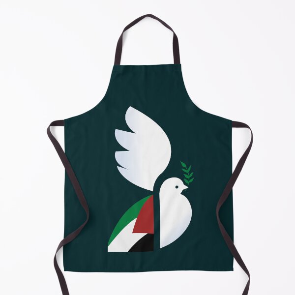 Item preview, Free Palestine Peace Dove with Olive Branch – Minimalist Symbol of Hope and Freedom designed and sold by elgreko.