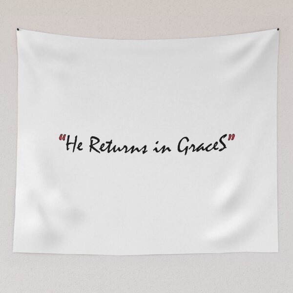 Item preview, "He returns in graces" designed and sold by Positive Mindzet!.