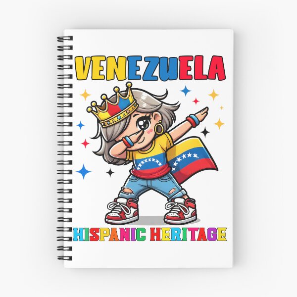 Item preview, Venezuela Dabbing Girl Hispanic Heritage Celebration for Kid designed and sold by NUMAcreations.