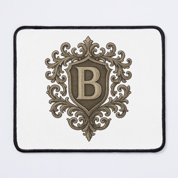 Item preview, Gothic Monogram B – Heraldic Crest designed and sold by SprineO.