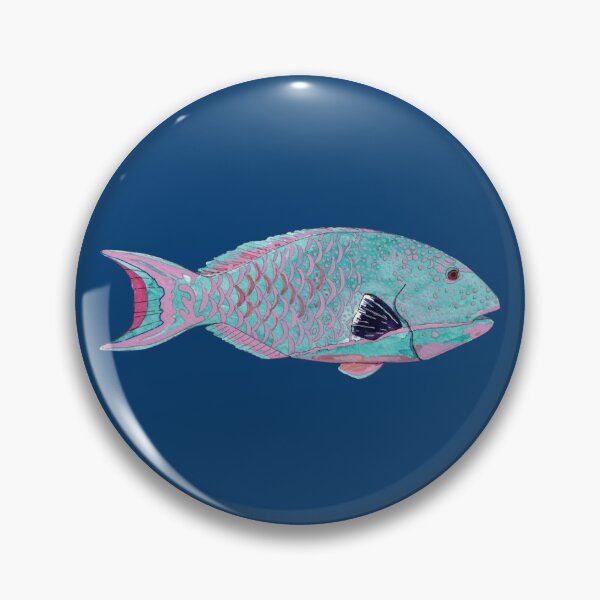 Item preview, BICOLOUR PARROTFISH-(Cetoscarus bicolor) designed and sold by BEATRIZ ABAITUA.