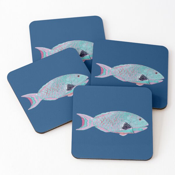 Item preview, BICOLOUR PARROTFISH-(Cetoscarus bicolor) designed and sold by BEATRIZ ABAITUA.