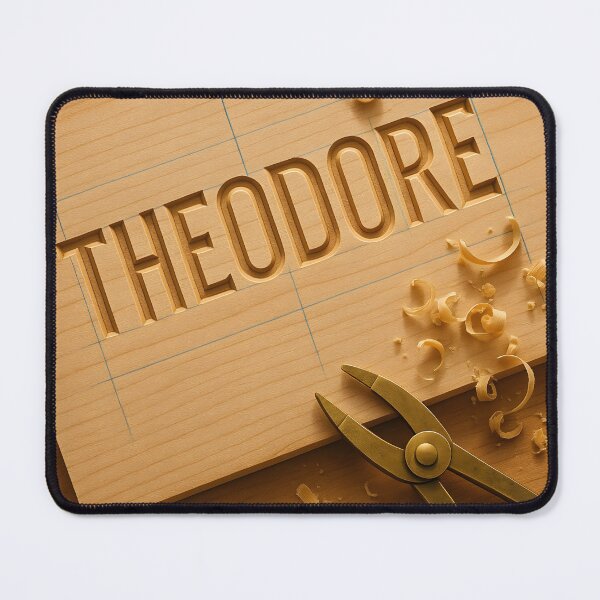 Item preview, Theodore — Woodshop Blueprint designed and sold by VoidBloom Studio.