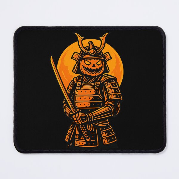 Item preview, Pumpkin Samurai – Epic Halloween Warrior Design designed and sold by ArcadiaSilence.