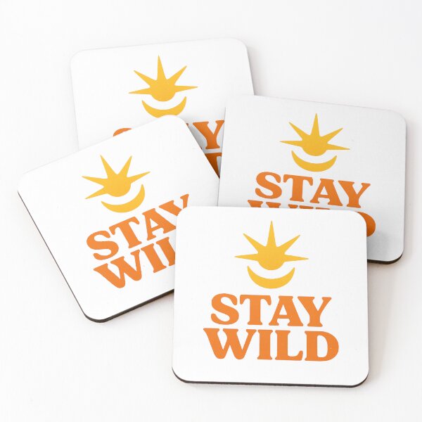 Item preview, Stay Wild Retro Sun Graphic – Bold Outdoor Adventure Apparel designed and sold by FluffyCreative.