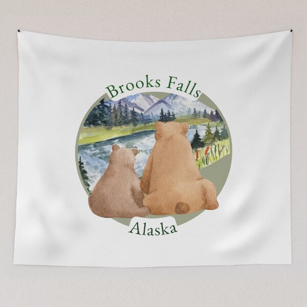 Item preview, Brooks Falls, Alaska designed and sold by CRGreatStuff.