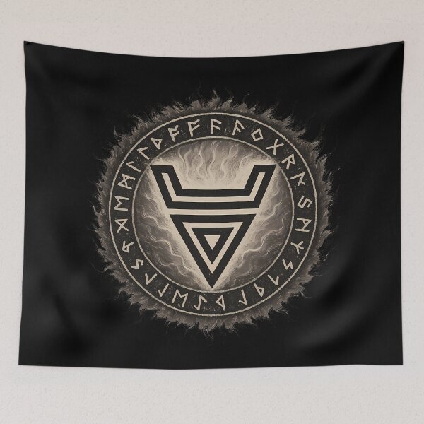 Item preview, Veles Sign - Slavic Symbol of Magic and Protection designed and sold by Myth-LegendArt.