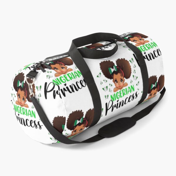 Item preview, Nigeria Princess Flag for Girls Nigerian Pride Nigeria kids designed and sold by NUMAcreations.