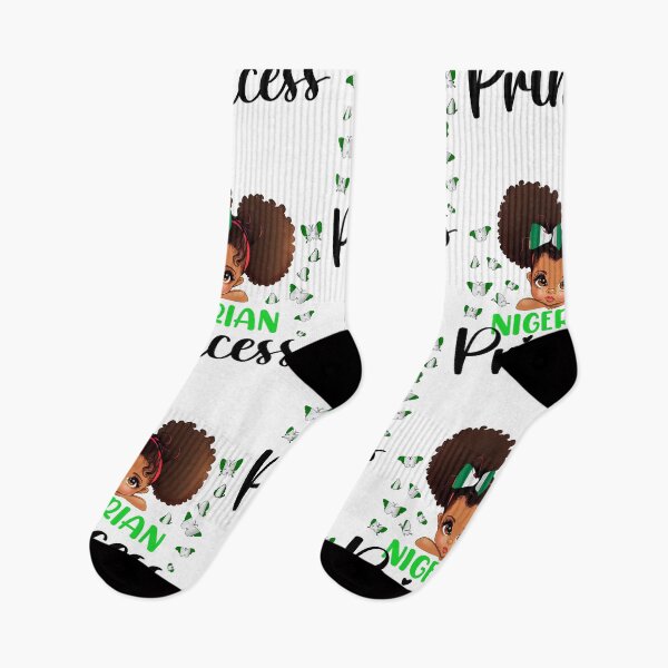 Item preview, Nigeria Princess Flag for Girls Nigerian Pride Nigeria kids designed and sold by NUMAcreations.