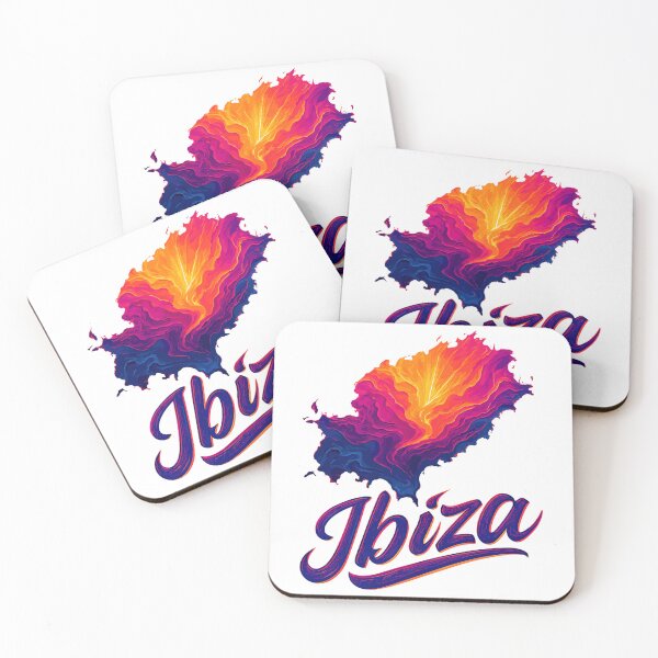 Item preview, Ibiza Island Holiday Silhouette Summer JGA Gift designed and sold by Pineapple-Tree.
