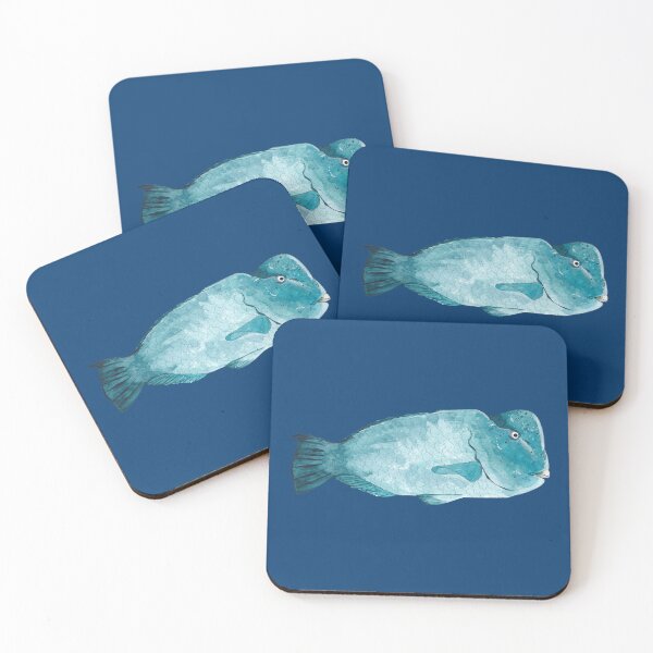 Item preview, BUMPHEAD PARROTFISH-(Bolbometopon muricatum) designed and sold by BEATRIZ ABAITUA.