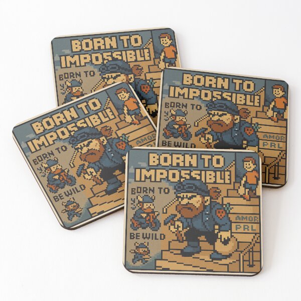 Item preview, PRL Pixel Impossible – Mission Everyday designed and sold by Boldolka.