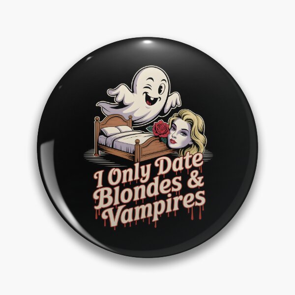 Item preview, Blonde Vampire Ghost Shirt | Funny Vampire Dating designed and sold by al21ex.