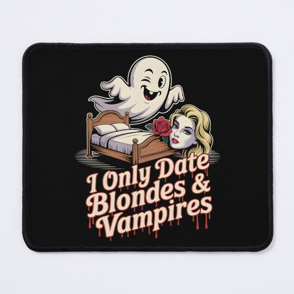 Item preview, Blonde Vampire Ghost Shirt | Funny Vampire Dating designed and sold by al21ex.
