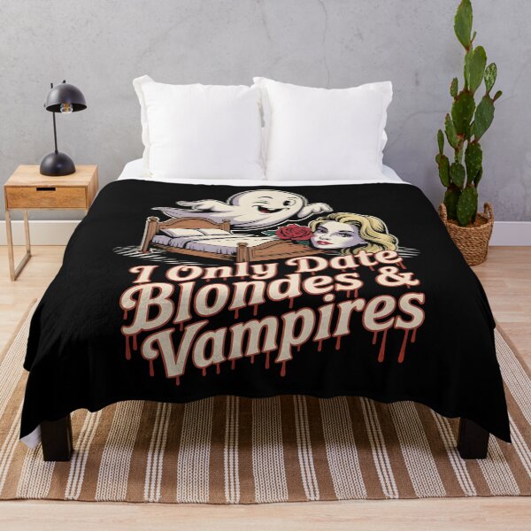 Item preview, Blonde Vampire Ghost Shirt | Funny Vampire Dating designed and sold by al21ex.