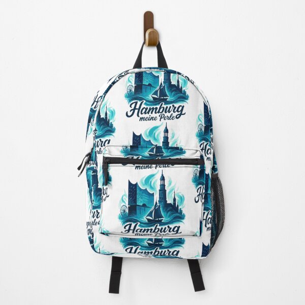 Item preview, Hamburg Pearl City Silhouette Gift designed and sold by Pineapple-Tree.