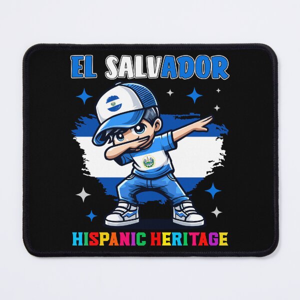 Item preview, El Salvador Dabbing Kid Hispanic Heritage Celebration Kids designed and sold by NUMAcreations.